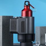 New 2-in-1 Smart Car Cooler Warmer Cup for Coffee Milk Beverage Heating Cooling Mug Travel Mini Car Refrigerator Drink Holder