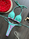 RUOTONGSEPT Cute Print Thong Women Swimsuit Push Up Sexy 2026 Bikini Set 2-piece Swimwear Female Beachwear Bathing Suits Biquini