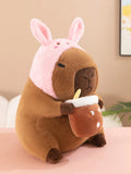 Capybara Plush Toy – Cute Cosplay Stuffed Animal Doll