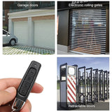 1-50PCS 433MHz Auto Copy Remote Control Electric Garage Door Opener Remote Controller Duplicator Clone Cloning Code Transmitter
