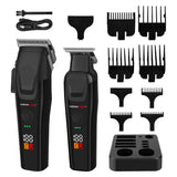Professional Cordless Men's Barber Kit Electric Hair cutter hair Trimmer Machine Hair Cutting Machine Clipper gift for men