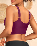 2026 Sport Swim Vest Swimsuit Only Tops Padded Swimwear Women Solid Bathers Bathing Swimming Swim Suit Female