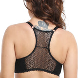 Front Closure Brassiere Plus Size Womens Back Bra Lager Bosom Sexy Lingerie BH Top Underwear C D E Cup