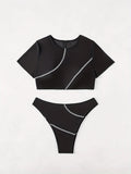 ZTVitality Biquini Sexy Solid Bikini Set 2025 New Arrival 2 Piece Bikini Women's Swimsuit Summer Swimwear Beachwear Brazilian