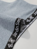 without chest cushion Grey lace elegant no steel ring sexy sports suit yoga women's casual underwear set C3472