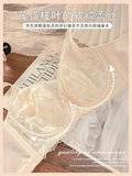Plus Size Wireless Bra Women Summer Thin Minimizer Large Bust Support Side Coverage Anti Sagging Adjustable Straps Comfort White