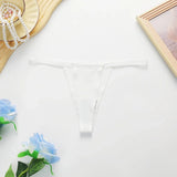 Women's New Multi-Color Invisible Casual Sexy Simple And Comfortable Solid Color Thong Underwear C359