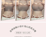 Women's Backless Thick Padded Push Up, Sticky Adhesive Bra Small Bust, Strapless Invisible Bralette Beach & Party Essential ABC