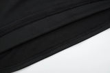FDYOUI Fashion Stand Collar Button Hollow Out T-shirt for Women 2026 Sexy Short Sleeve Slim Cropped T Shirts Black Wine Red Tops