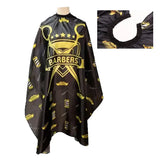 Hairdressing Coth Pattern Cutting Hair Waterproof Cloth Salon Barber Cape Professional Hair Stylist Retro Aprons Haircut Cape