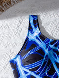 2026 Printed Swimsuit One Piece Sporty Swimwear Women Sexy Bathers Bathing Swimming Swim Suit Female Beachwear XXL