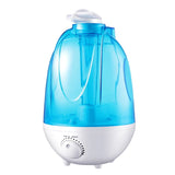 4000ML Home Air Humidifier Dual Nozzles 110V-220V Essential Oil Aromatherapy Diffuser for Bedroom Office Baby Mist Maker