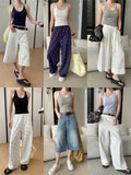Sports vest U-neck slim fit camisole bottoming T-shirt