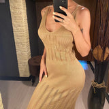4 Colors V Neck Hollow Out Crochet Knitted Tunic Beach Cover Up Cover-ups Beach Dress Beach Wear Beachwear Female Women V5437