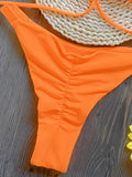 Sexy Triangle Mini Bikini Sets Micro Thongs Swimsuit Women Bathing Suit Biquini Bandage Beachwear Print Swimwear Thong Bikini