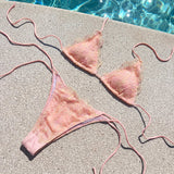 Lace Bikini 2026 Push Up Women Swimsuits Sexy Swimwear Brazilian Biquini Micro Bikinis Patchwork Swim Suit Bathingsuit Beachwear