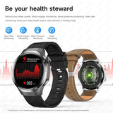 2025 New Watch 5 MAX Smart Watch HD AMOLED Screen NFC GPS Tracker Bluetooth Call Waterproof Sports Health Smartwatch Men Women