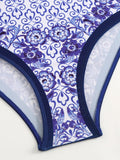 2026 Printed Strappy Swimsuit One Piece & Beach Dress Sexy Swimwear Women Bathing Swimming Swim Suit Female Padded Beachwear