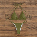 Sexy Bikini Set Women White Black Push Up Bra Micro Swimsuit 2025 Brazilian Beach Holiday Bathing Suit Thong Swimwear Biquini