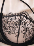 2-piece Black sexy lingerie set, an experience of daily intimate life that is both pure and exudes allure ZA824057