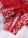 Lace Contrast Color Lingerie Bra And Panties Sets Underwear Set Women Suits