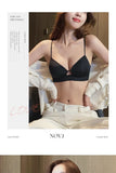 MOYISU Desire Triangle Cup Women Summer Thin Small Chest Gathered To Show A Large Pair of Breast Anti-sag No Underwire Bra Women