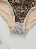 Women's sexy embroidered lace lingerie set with steel ring gathering push up daily casual close fitting bra set B2076