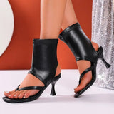 Ladies Sandals Booties Women Pumps Flip Flops High Heels Modern Summer Slides Fashion Party Boots Peep Toe Female Shoes