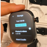 CD99 watch X 5G smartwatch 2.29inch AMOLED 5G LTE smart watch with 180 ° rotary camera GPS WiFi SIM card slot health monitoring