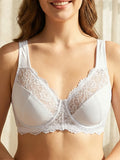 Bras For Womens Lingerie BH Tops Elegance Lace Bras Sexy Underwear Underwire Support Plus Size Brassiere Leisure A B C D E Cup