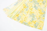 2024 Dress For Women Summer Chic Print Mesh Sleeveless Sexy Side Slit Slim Dresses Wild Beach Resort Style Woman Dress