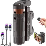 Roreta 2025 New Mobile selfie stick handle, tripod photography tool handheld stabilizer shooting assistant travel portable stand