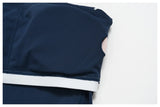 Color Blocked Strapless Yoga Suit 2 Pieces Women Sports Bra High Waist Leggings Fitness Suit Outwear Running Push Up Tracksuit