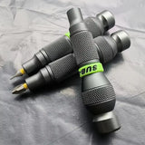 Metal screwdriver multi-purpose wrench 6.35 batch head aluminum alloy household cross handle precision portable wrench