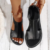 Women Flat Sandals 2026 Summer New Fashion Shallow Sandals Comfortable Lightweight Outdoor Beach Sandals  for Women