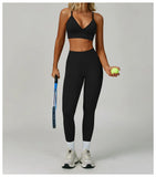 Breathable Sports Bra Fitness Top Women Yoga Bra Shockproof Crop Top Push Up Adjustable Shoulder Strap Sport Bra Gym Workout Top
