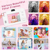 16X 48MP Kids Photography Camera Front Rear Dual Lens Boys Girls Digital Video Recorder Selfie Beginner Camera For Children
