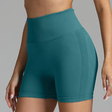 High Waist Butt-Lifting Sport Yoga Shorts for Women, Breathable & Stretchy Gym Workout Athletic Shorts