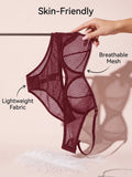 New Fashion Red lace set pretty Underwire set  Party is eye-catching lingerie Set stripe solid color Women set MR2864