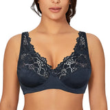 Fashion Bras For Womens Lingerie Lace Bra Underwire Plus Size Brassiere Sexy Underwear BH Top  B C D DD E F Cup