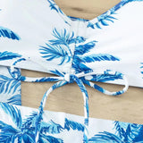 New Sexy 3 Pieces Suit for Women Neck Hanging Bikini Set+Cover-up Swimwear Sunproof Tankini High Waist Shorts Swimsuit Beachwear