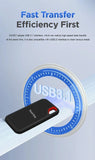 Original E61 SSD Portable 2TB High-Speed External Hard Drive USB 3.1 Solid State Drive Large Capacity for Laptop DesktopMAC/ PC