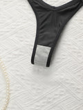 5 pcs sexy invisible thongs seamless thongs hip lifting anti sagging easy to wash and dry women's underwear C977