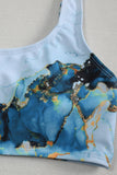 Sport Bikini Set Sexy Women Swimsuit Push Up High Waist Marble Blooming Print Swimwear Female Bathing Suit Banadores Mujer 2026