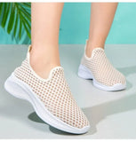 2026 New Women's Summer Breathable Mesh Flat Shoes Women's Shoes Casual Sneakers Shoes,