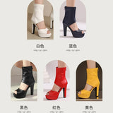 Retro Rome Gladiator Sandals Women Peep Toe Thin High Heels Summer Shoes 2026 Zip Lady Party Nightclub Show Plus Size 43