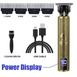 T9 Hair Clipper Beard Shaving Body Hair Trimmer Clippers Electric Hair Cutting Machine Professional Barber Men Trimmer Shaver