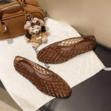 Women Crystal Jelly Shoes Girls Fashion Summer Flats Sandals V-mouth Slip-on Style Soft Sole Girls Daily Walking Driving Flats