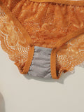 Lace daily solid color set gathers and lifts sexy lingerie 2-piece set, women's lingerie new product A2123