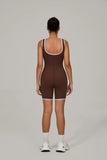 Women's Sports Jumpsuit Yoga Fitness Combination Lift Buttocks Bare Back High Elasticity Gym Sexy Sports Jumpsuit Gym Romper